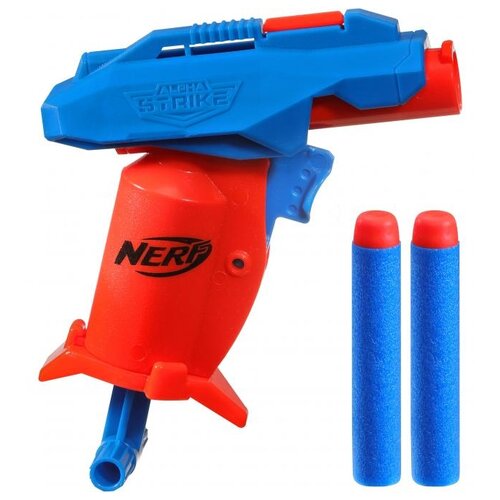 Бластер Nerf Alpha Strike Slinger SD-1 F2491, синий/красный бластер нёрф альфа страйк фанг qs 4 e6973