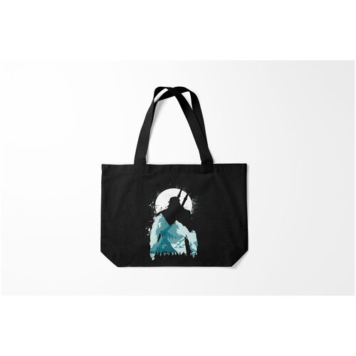 фото Сумка-шоппер / 46х35 см / геймерам / the witcher 3 wild hunt burnettie