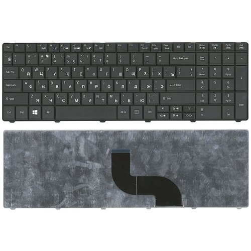 Клавиатура для ноутбука Acer Aspire E1-521 E1-531 E1-571 черная клавиатура для ноутбука acer aspire 5335 5542 5542g 5735 5740 5740g p n kb i170a 103