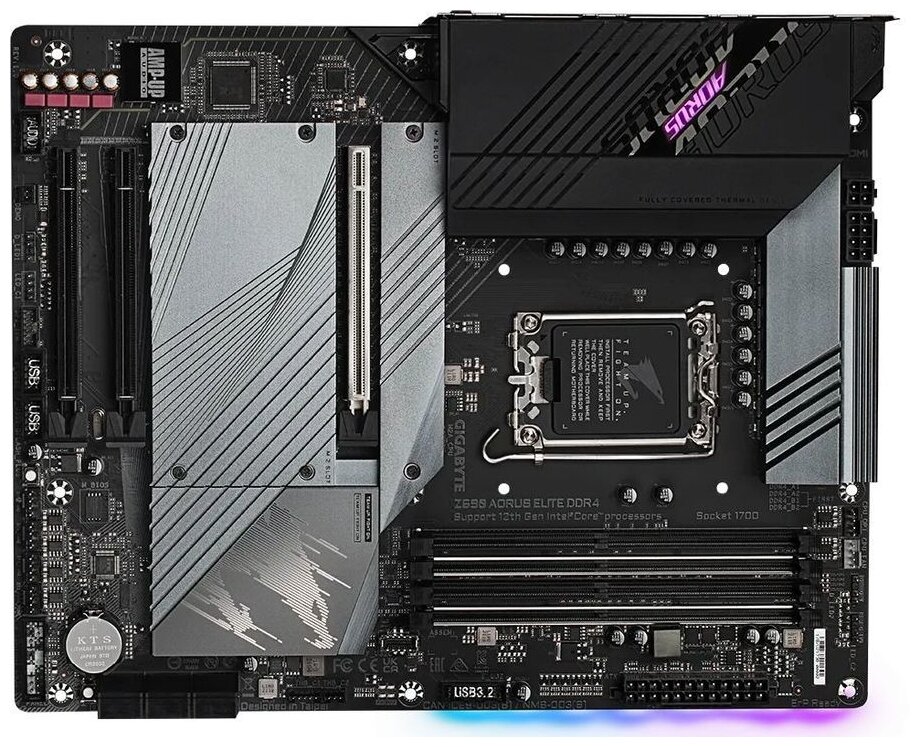 Материнская плата GIGABYTE Z690 AORUS ELITE DDR4 (LGA1700, ATX)