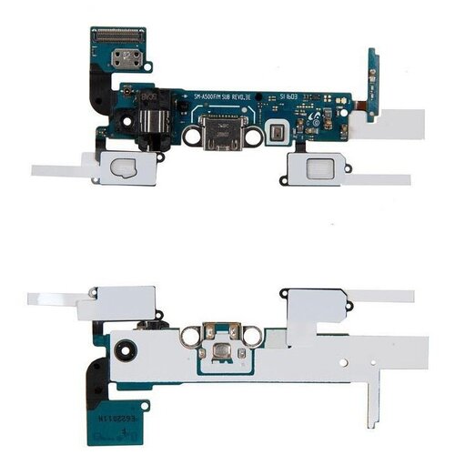 чехол mypads с окном для входящих вызовов на samsung galaxy a5 2015 sm a500f золотой SM-A500F Шлейф с разъемом зарядки и микрофоном для Samsung для Galaxy A5 SM-A500F GH96-07778A AAA