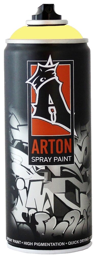 Краска для граффити "Arton" цвет A611 Диджей один 2 (DJ one 2) аэрозольная, 400 мл