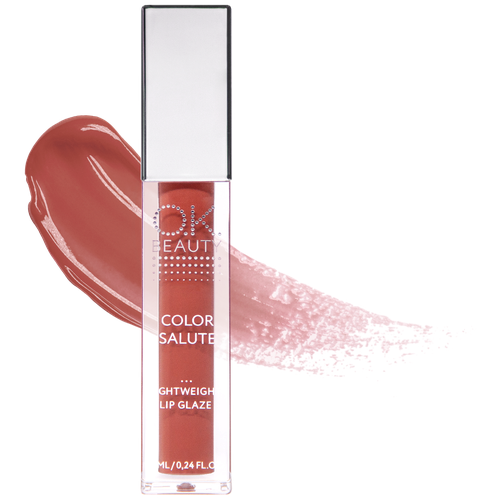 OK Beauty Блеск-глазурь для губ Color Salute, sorbet