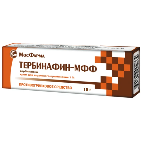 Тербинафин-МФФ крем д/наруж прим., 1%, 15 г