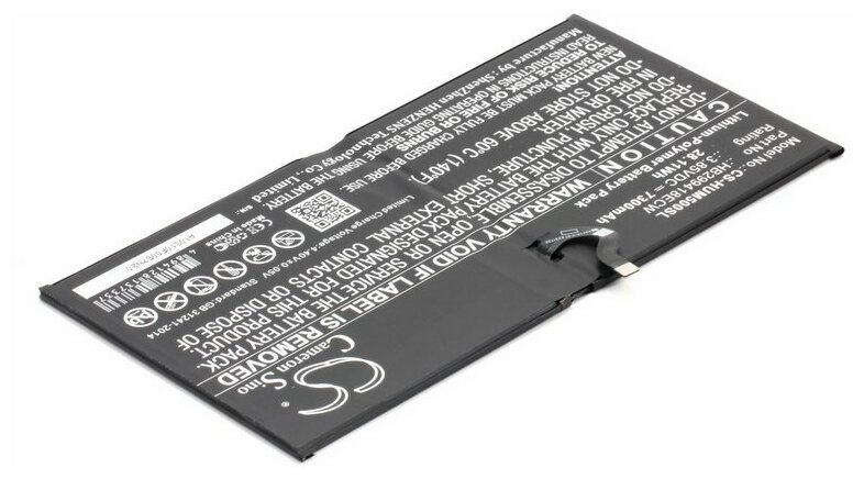 Аккумуляторная батарея Hb299418ecw для Huawei MediaPad M5, M5 Pro 10.8 3.85V 7300mAh