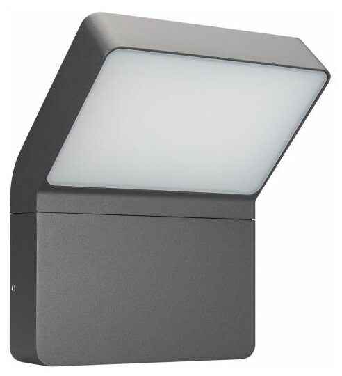 029989 Светильник LGD-ECRAN-WALL-9W Warm3000 (GR, 108 deg, 230V) (Arlight, IP65 Металл, 3 года)