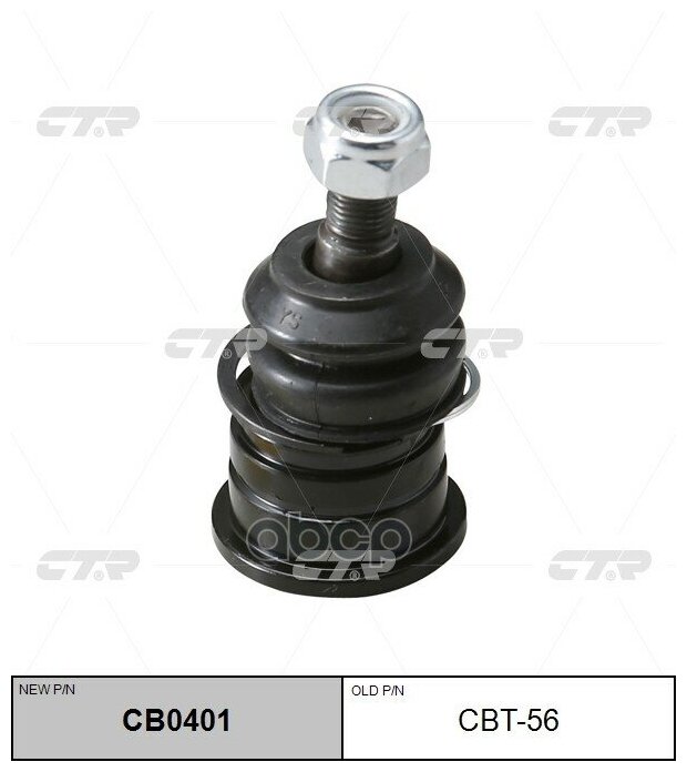 Cb0401_опора Шаровая! Замена Cbt-56 Toyota Yaris Ncp2# 99> CTR арт. CB0401