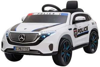 Harleybella Автомобиль Mercedes Benz Police EQC 400 4MATIC, белый