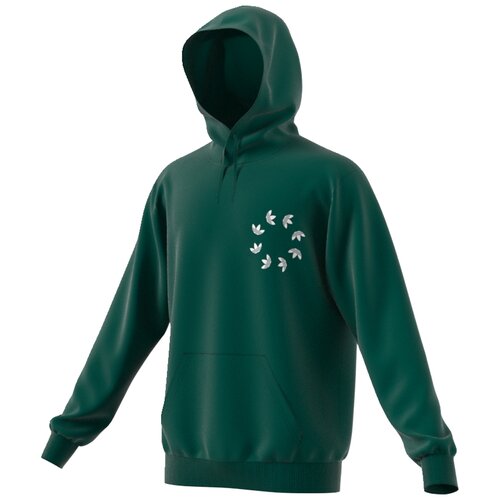 фото Толстовка hc4491/adidas/(bldhoody)/collegiate green/xs adidas originals