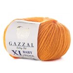 Пряжа Gazzal Baby wool XL 837 оранж - изображение