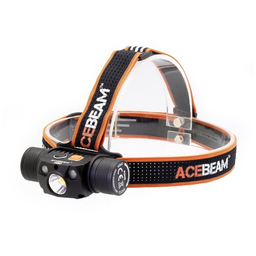 фото Налобный фонарь acebeam h30-uv cool white, 1 х 21700, диод cree xh-p 70.2/rg led, 9 режимов, 171 метр, 4000 люмен (комплект)