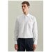 3000_01 Seidensticker Белая бизнес рубашка Regular FIT Non Iron длинный рукав