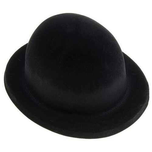 фото Карнавальная шляпа из пластика, р-р. 56-58, цвет чёрный страна карнавалия