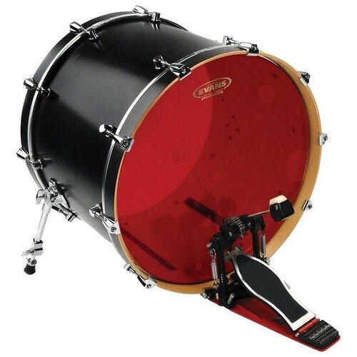 Пластик для барабана Evans BD20HR hydraulic red пластик для том барабана 14 evans tt14hr