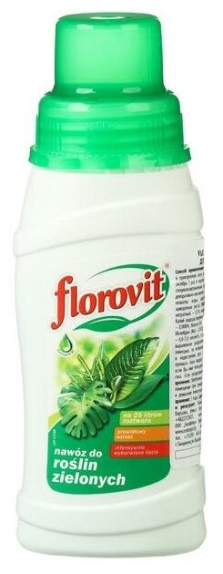 Удобрение Флоровит (Florovit) для лиственных растений жидкое 0,25кг - фотография № 4