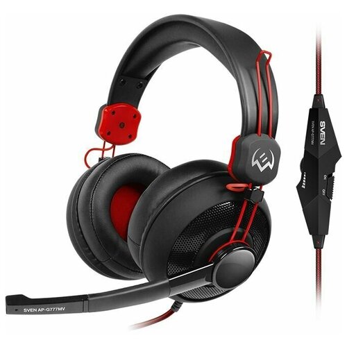 Наушники SVEN AP-G777MV черныйкрасный SV-014209 144900₽