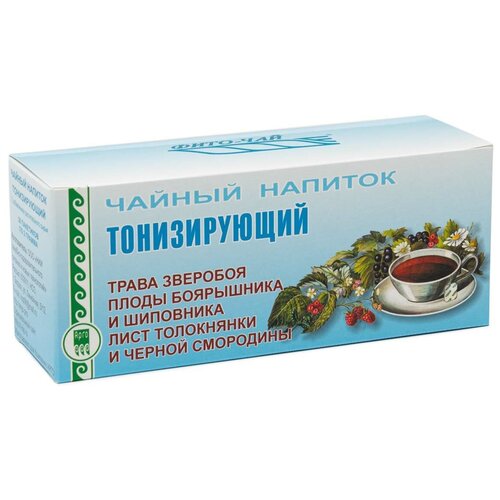 Напиток чайный «Тонизирующий», пакетики с сухой смесью, 60 г