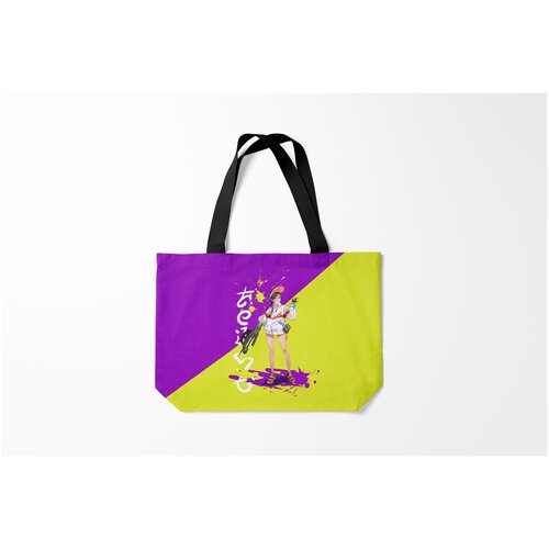 фото Сумка-шоппер / 46х35 см / аниме / приоритет чудо яйца burnettie