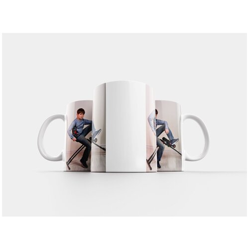 фото Кружка "молодой, спорт, спортивный зал" 320 мл lotsprints