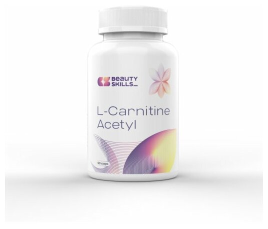 L-Carnitine Acetyl / L-карнитин "Ацетил" комплексная пищевая добавка 90 капсул