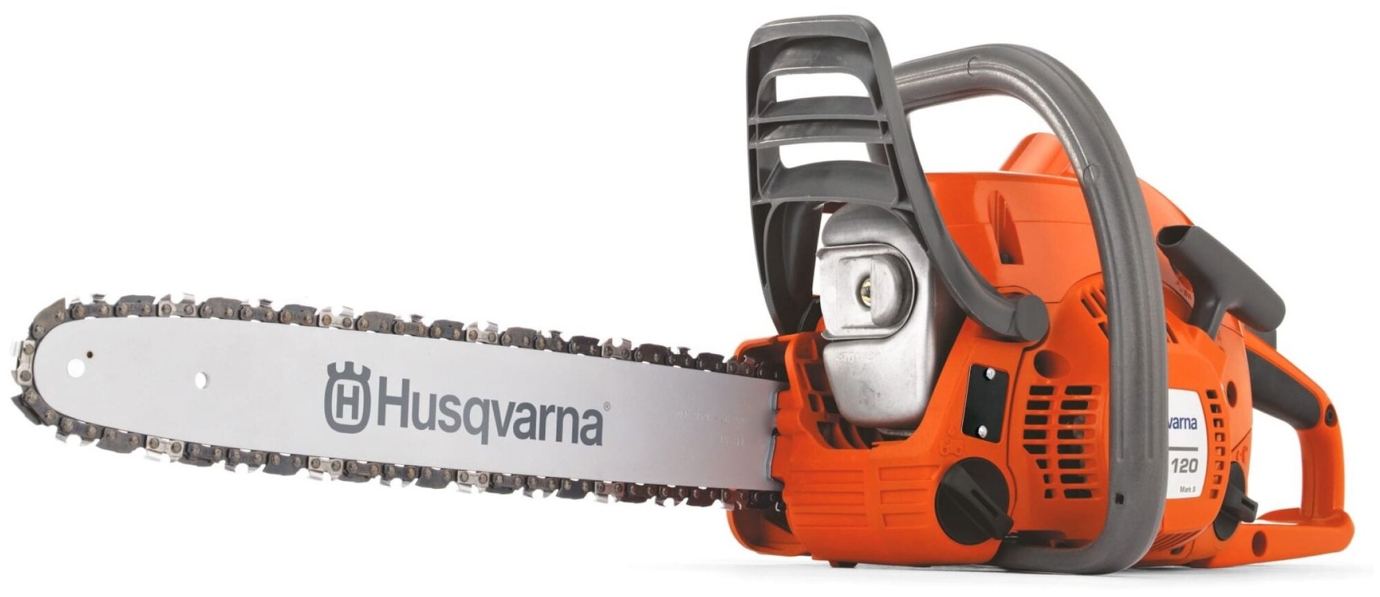 Бензиновая пила Husqvarna 120 Mark II шина 16" 1400 Вт/1.9 л. с оранжевый