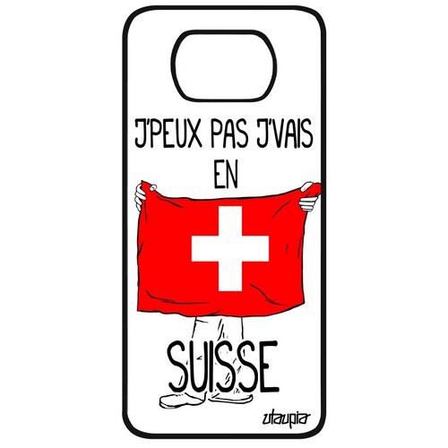 фото Модный чехол на смартфон // xiaomi poco x3 pro // "еду в швейцарию" патриот страна, utaupia, белый