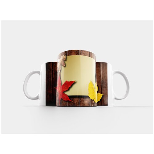 фото Кружка "падение, листья, разноцветный" 320 мл lotsprints
