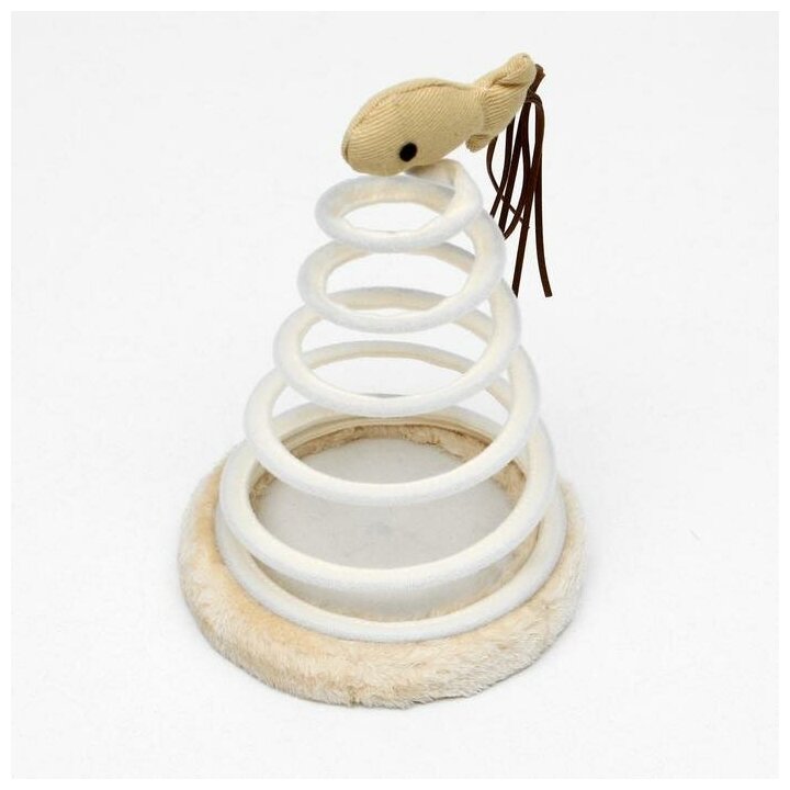 Игрушка-дразнилка для кошек"Шар на спирали" Пижон 1044153 . - фотография № 3
