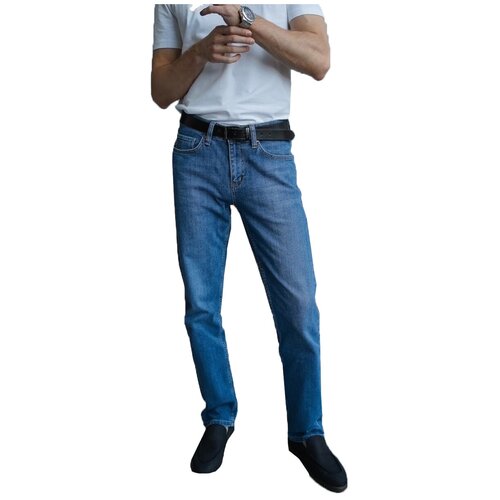 Джинсы Dairos, размер 33/34, голубой джинсы dairos размер 33 34 серый