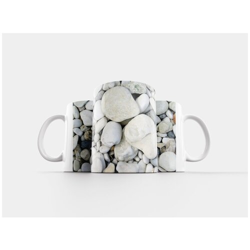 фото Кружка "камешки, берег, пляж" 320 мл lotsprints
