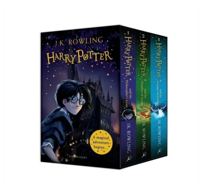 Rowling J.K. "Harry Potter Box (1-3) Pb"