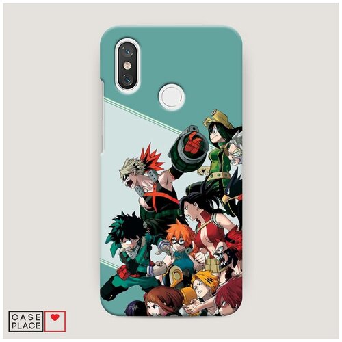 фото Пластиковый чехол "boku no hero academia" на xiaomi mi 8 / сяоми ми 8 case place