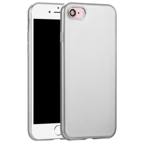фото Чехол силиконовый iphone 7/8/se (2020), hoco, ultra-slim, light series, dream color, серебрянный