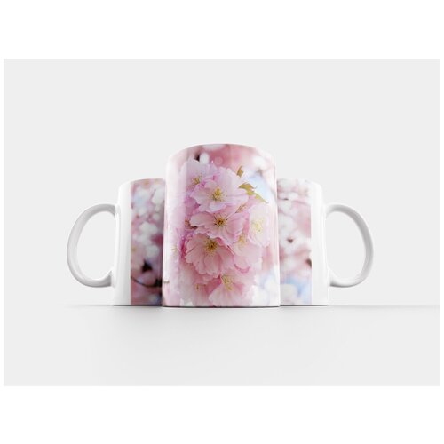 фото Кружка "японская вишня, декоративная вишня, цветущее дерево" 320 мл lotsprints