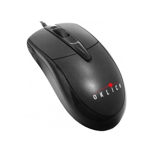 Мышь oklick 125 M Optical Mouse Black USB 60900₽