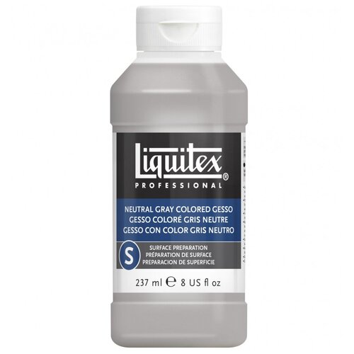 Liquitex Грунт для акрила и масла S GESSO GREY акриловый серый 237мл