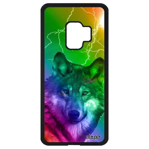 фото Защитный чехол на мобильный // samsung galaxy s9 // "дикий волк" дизайн одинокий, utaupia, цветной
