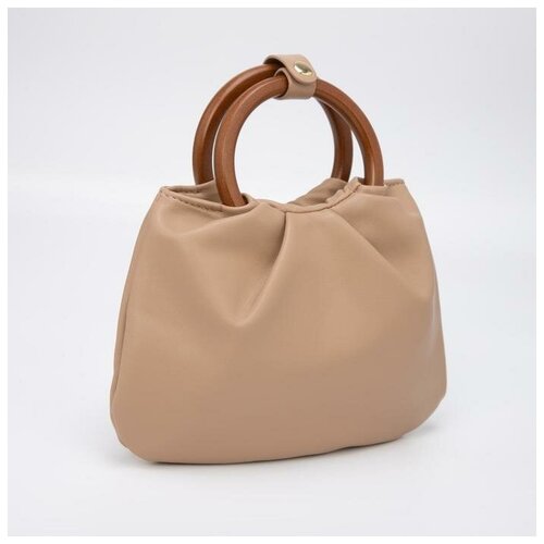 фото Кросс-боди, отдел на магните, длинный ремень, цвет коричневый нет бренда