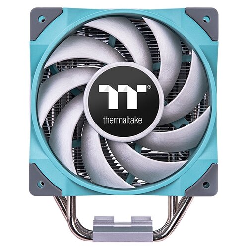 Кулер для процессора Thermaltake Toughair 510, серебристый/бирюзовый/серый