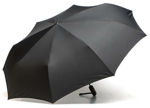 Мини-зонт Doppler, автомат, 8 спиц, для мужчин, черный
