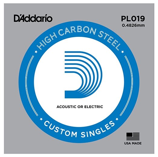 Набор струн D'Addario Plain Steel PL019