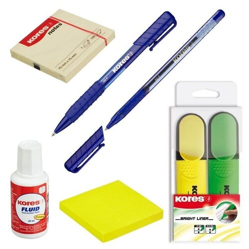 фото Набор канцелярских принадлежностей kores офисный, №4