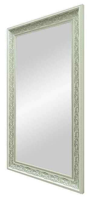 Зеркало "Престиж", настенное белое, 63х110 см - фотография № 6