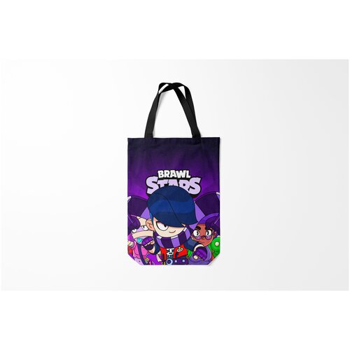 фото Сумка-шоппер / 31х42 см / геймерам / brawl stars edgar burnettie