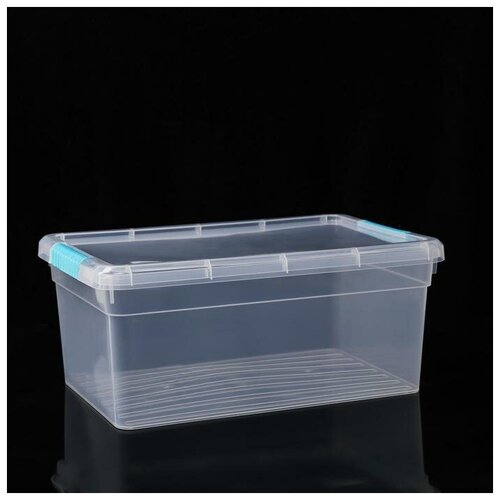 FunBox Контейнер для хранения с крышкой Standart, 10 л, 36,5×24,5×16 см, цвет микс