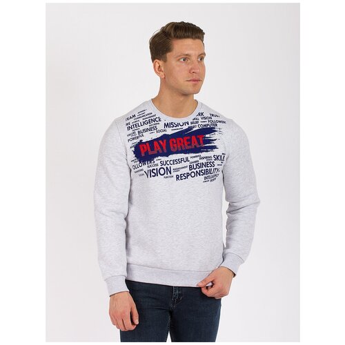 Свитшот MCL светло-серый, размер XL