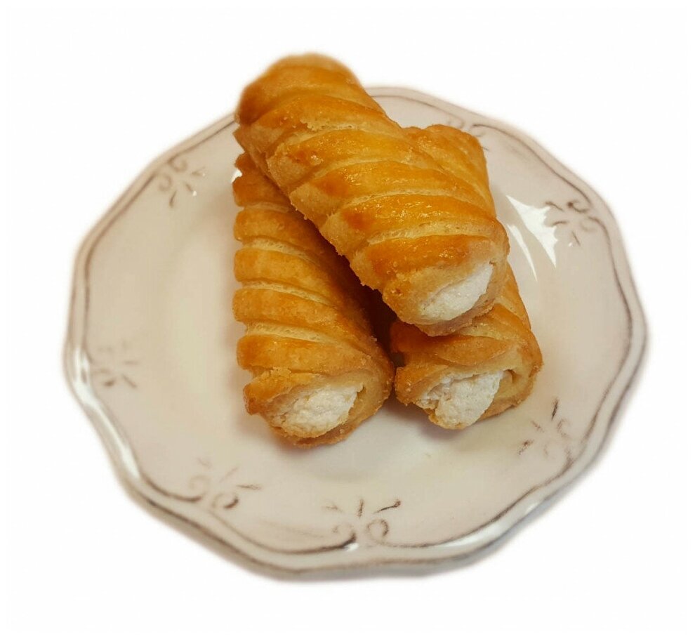 Печенье сдобное Bakery Story Гольдис с кремом со вкусом творога 2кг - фотография № 1