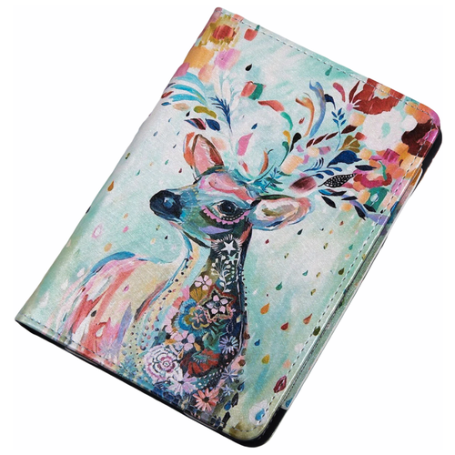 фото Чехол-подставка mypads для планшета xiaomi mi pad 4 с рисунком оленя красивый необычный женский детский