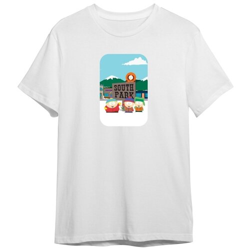 фото Футболка, размер xl (50-52), белый сувенирshop