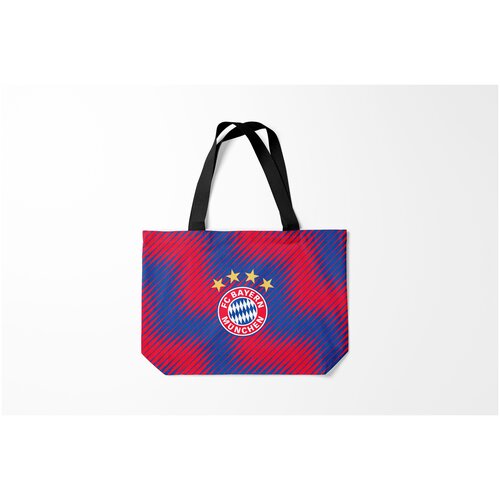 фото Сумка-шоппер / 46х35 см / футбол / bayern munchen munchen. burnettie